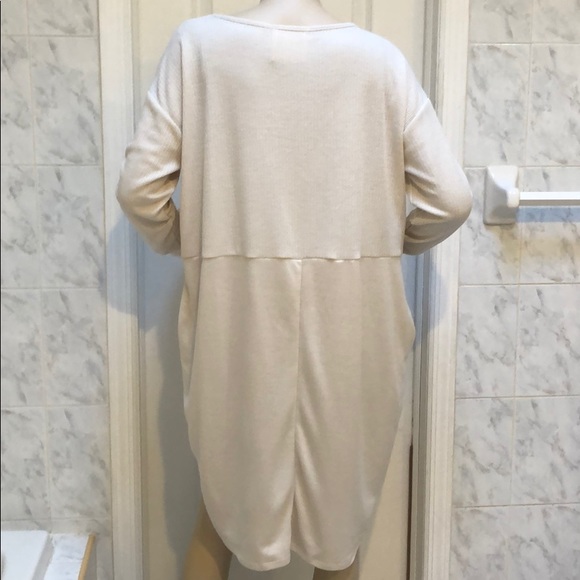 OATMEAL TUNIC KNIT TOP - Picture 8 of 8